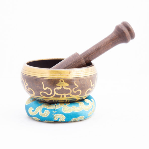 Antique Tibetan singing bowl Series K 12 cm