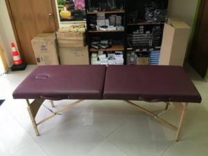 Pat de masaj ieftin din două secțiuni - model de canapea de masaj cu buget redus