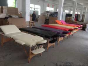 Canapea de masaj cu trei sectoare "MSG-PRO Standard 3", culori: crem sau negru