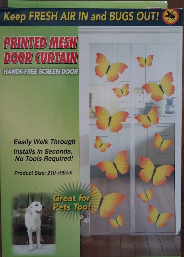 Mosquito net for door 90 x 210 print