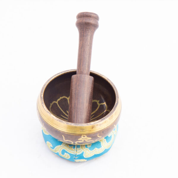 Antique Tibetan singing bowl Series K 12 cm