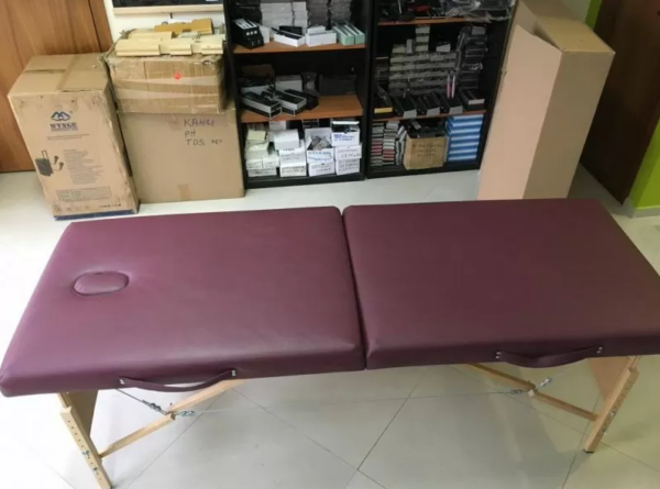 Inexpensive two-section massage bed - low-budget massage couch model - Image 4