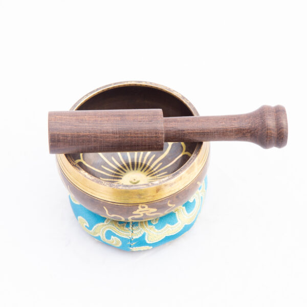 Antique Tibetan singing bowl Series K 12 cm