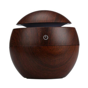 Ultrasonic aroma diffuser, humidifier, dark wood