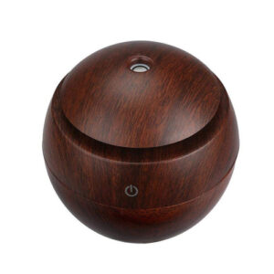 Ultrasonic aroma diffuser, humidifier, dark wood