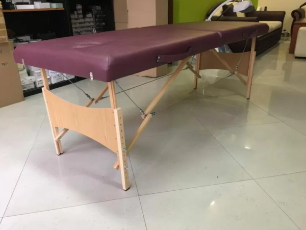 Inexpensive two-section massage bed - low-budget massage couch model - Image 9
