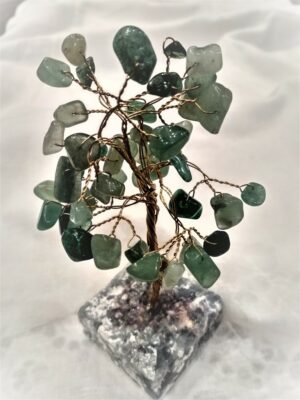 Tree with semi-precious stones - Aventurine