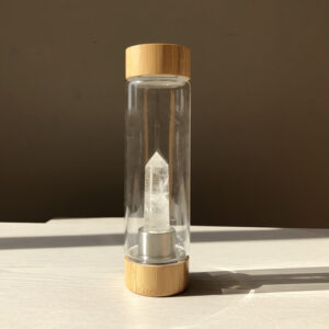 Sticlă de sticlă cu minerale