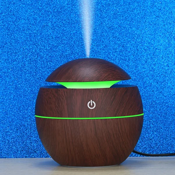 Ultrasonic aroma diffuser, dark wood