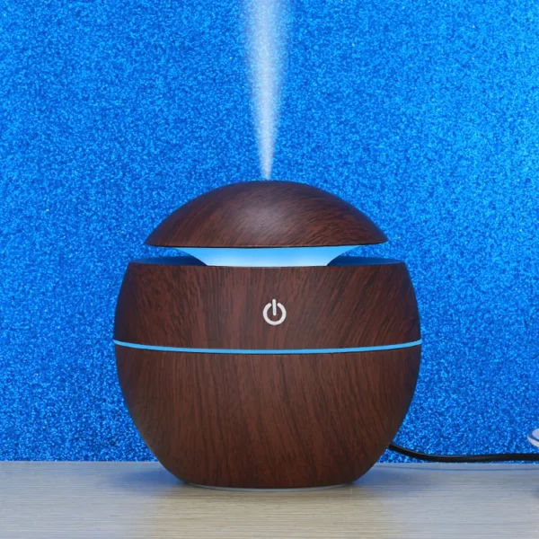 Ultrasonic aroma diffuser, dark wood