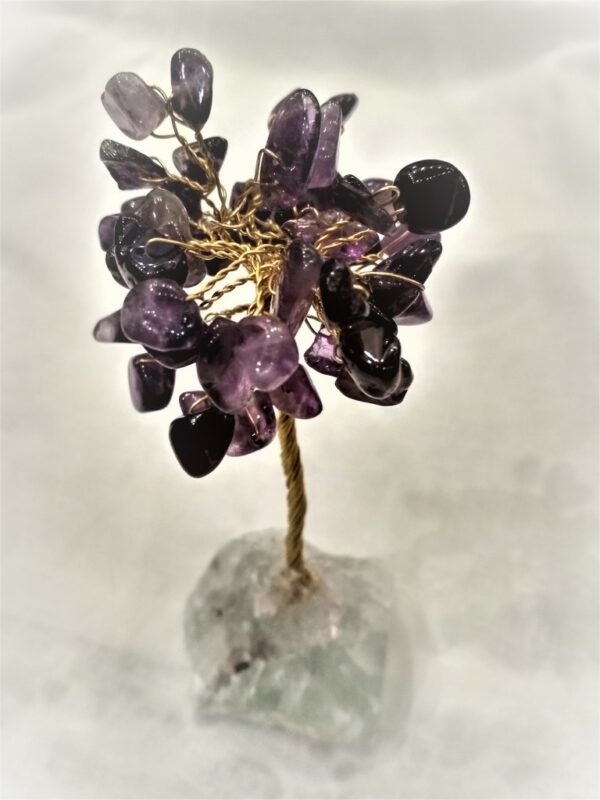 Tree with semi-precious stones - Amethyst