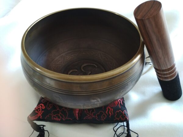 Antique Tibetan singing bowl Series C 13 cm