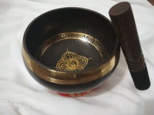 Castron de cântat tibetan antic Seria M 12 cm