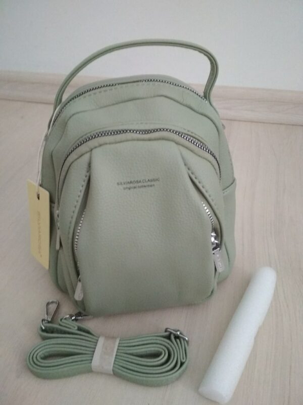 Women's backpack, reseda green