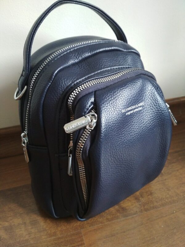 Women's backpack, dark blue