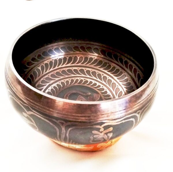 Antique Tibetan singing bowl series H 12 cm