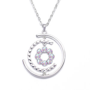 Ladies necklace Labyrinth