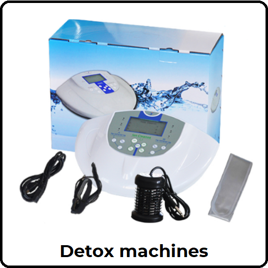 detox machines and antioxidators