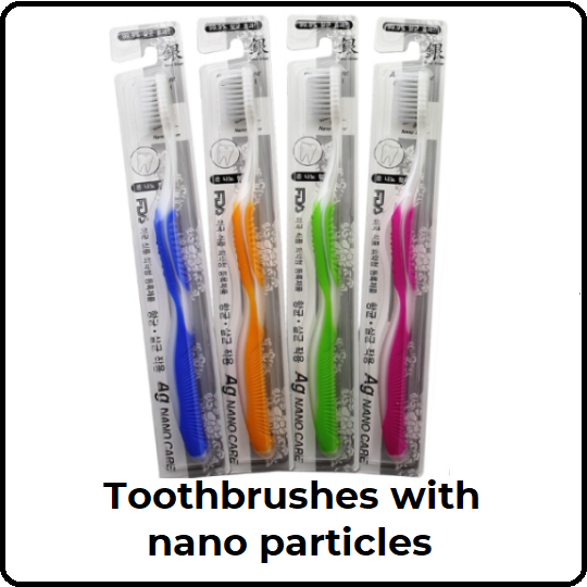 nanoparticle toothbrushes