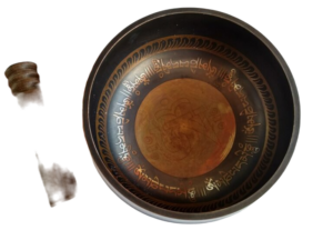 Ειδικό χαραγμένο αντίκες Θιβετιανό Μπολ Μ1 για Ηχοθεραπεία